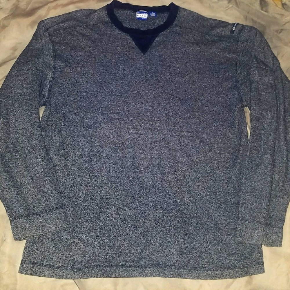 🌷3/$20🌷B.U.M. Equipment Vintage 90s Navy Pullover